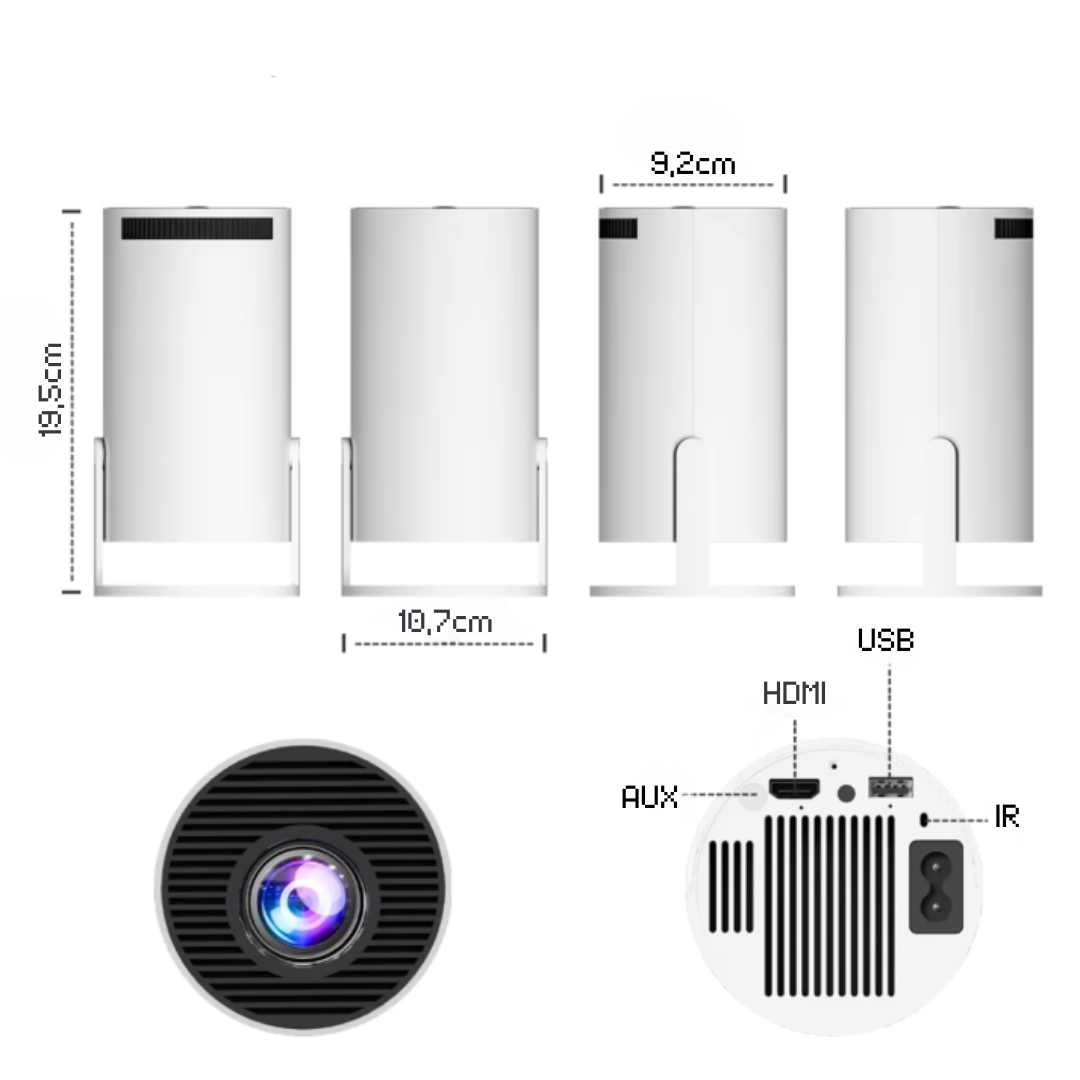 Projector Consola con más de 10.000 juegos